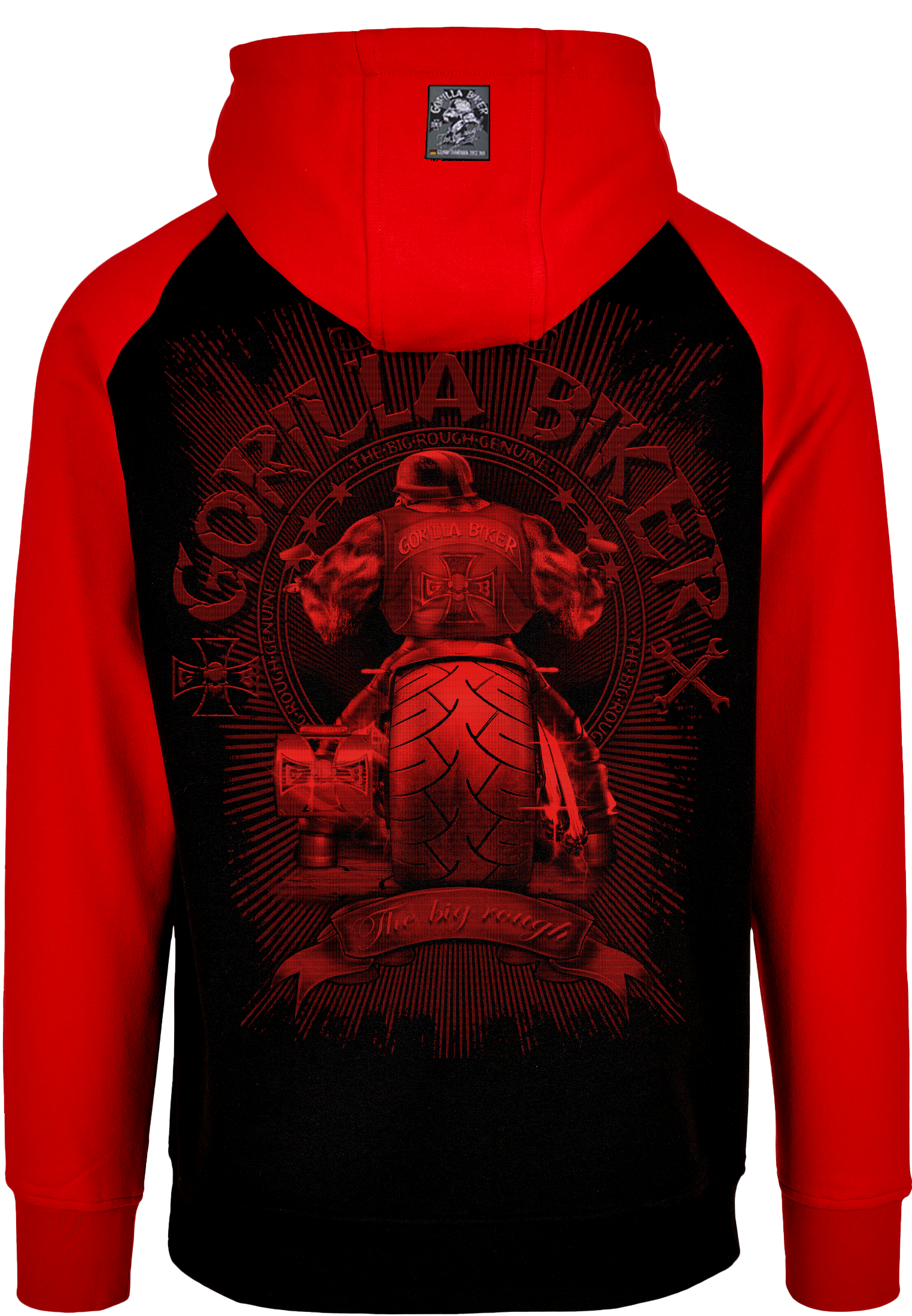 Hoodie ( Gorilla Biker GB40 Big Wheel)