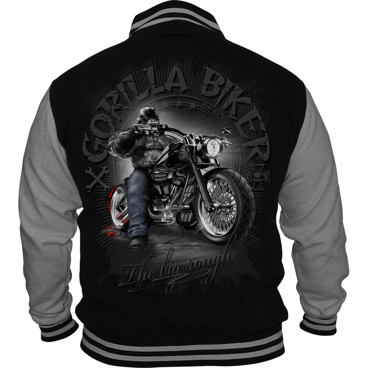 College Jacke (GB43 Gorilla Biker )