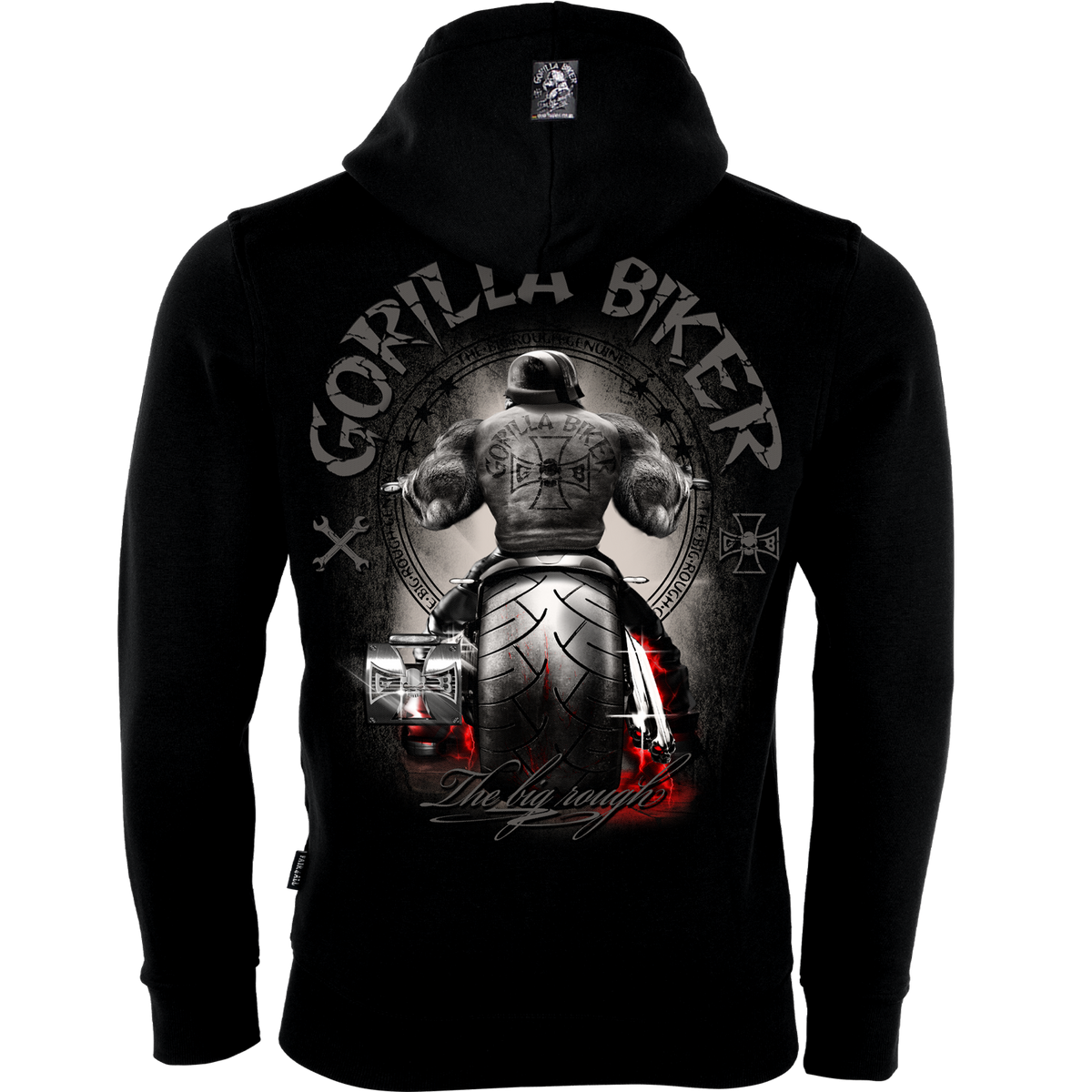 Gorilla Biker Herren-Hoodie GB50 „Masterclass“