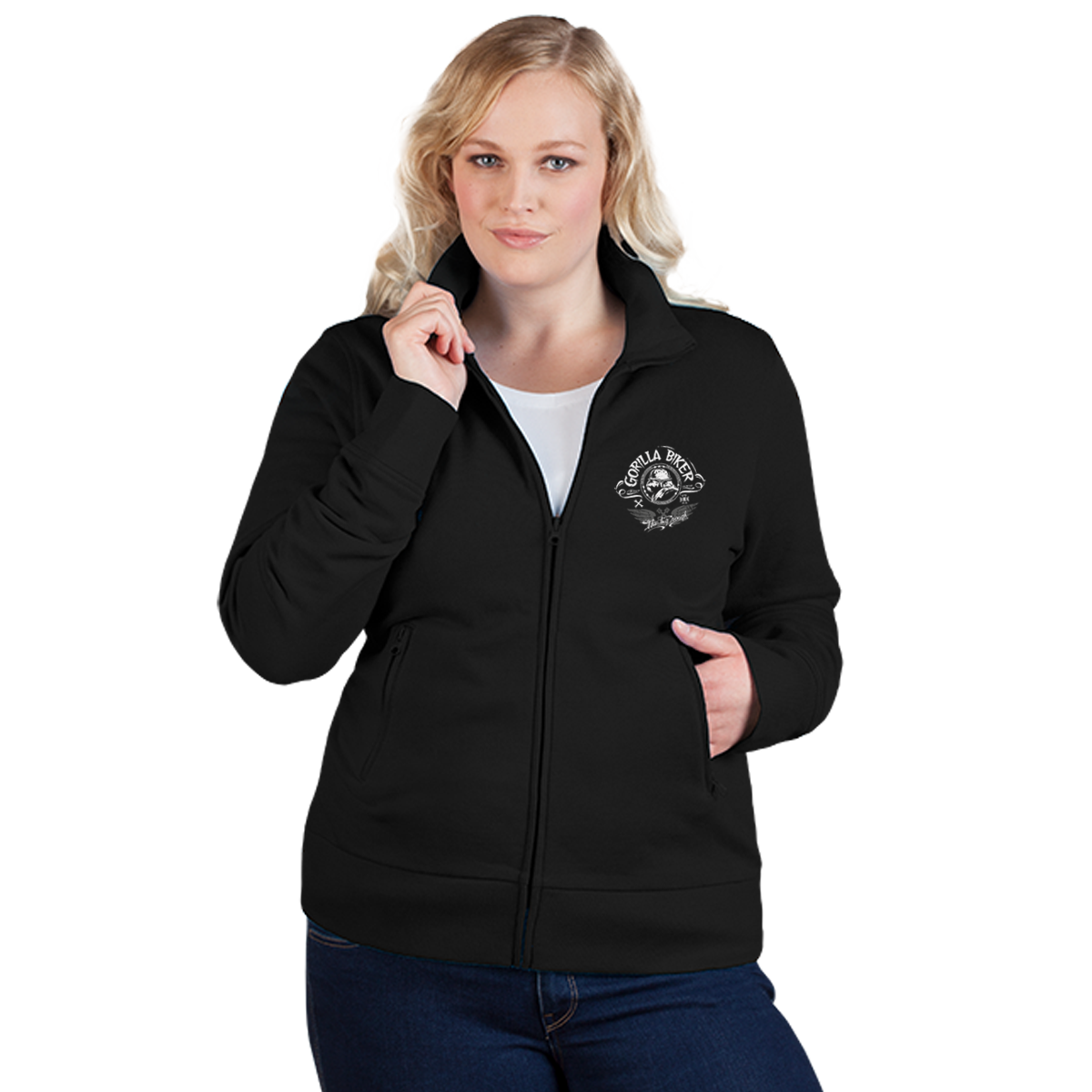 Lady Trainingsjacke ( Gorilla Biker GB5SG Big Wheel )