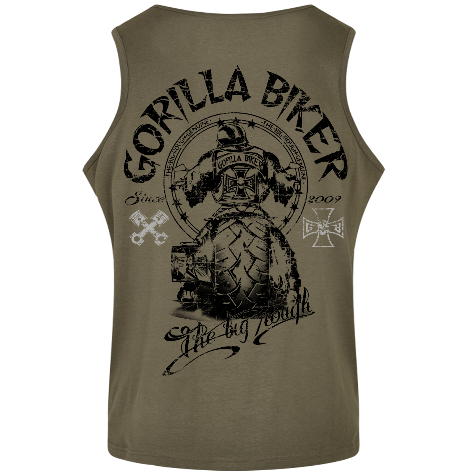 Muscle-Shirt ( Gorilla Biker GB5SG Big Wheel )