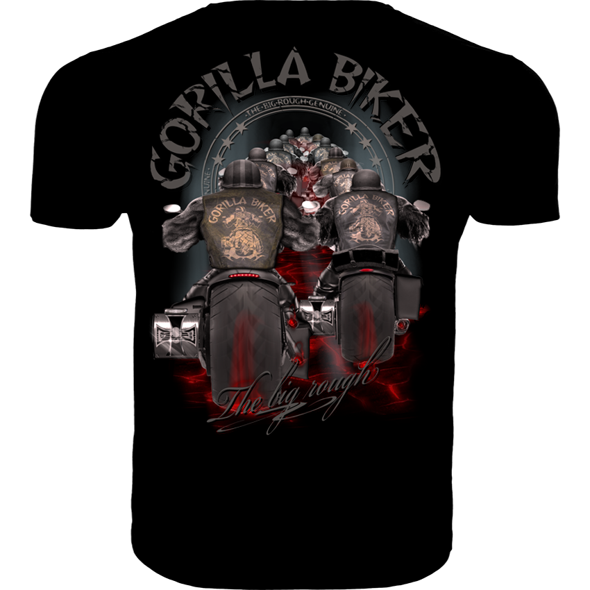 Gorilla Biker T-Shirt GB69 „Infinity Legion“ – Sonderdruck