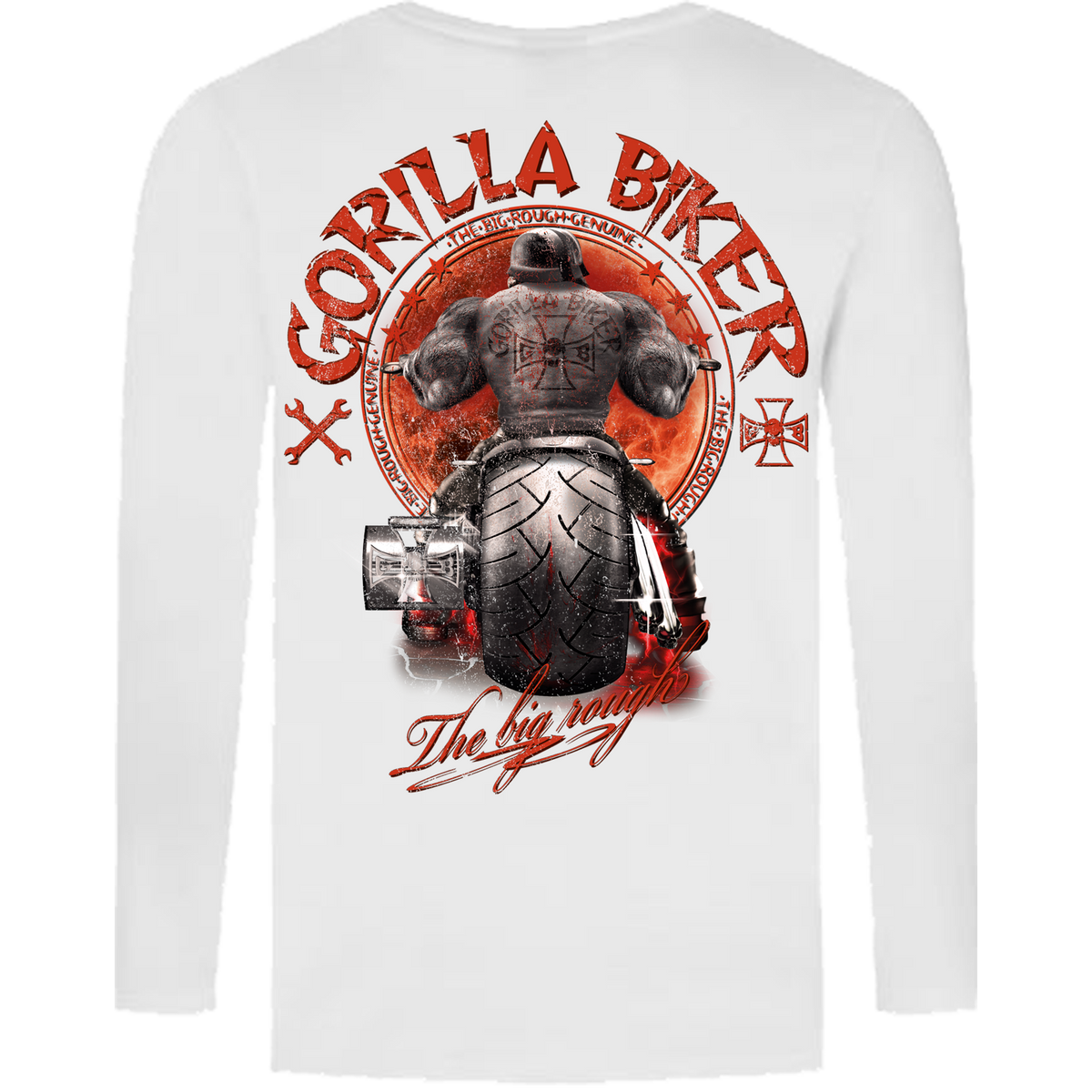 Gorilla Biker Longsleeve GB87 „Santa Rider – Sonderdruck 2025“