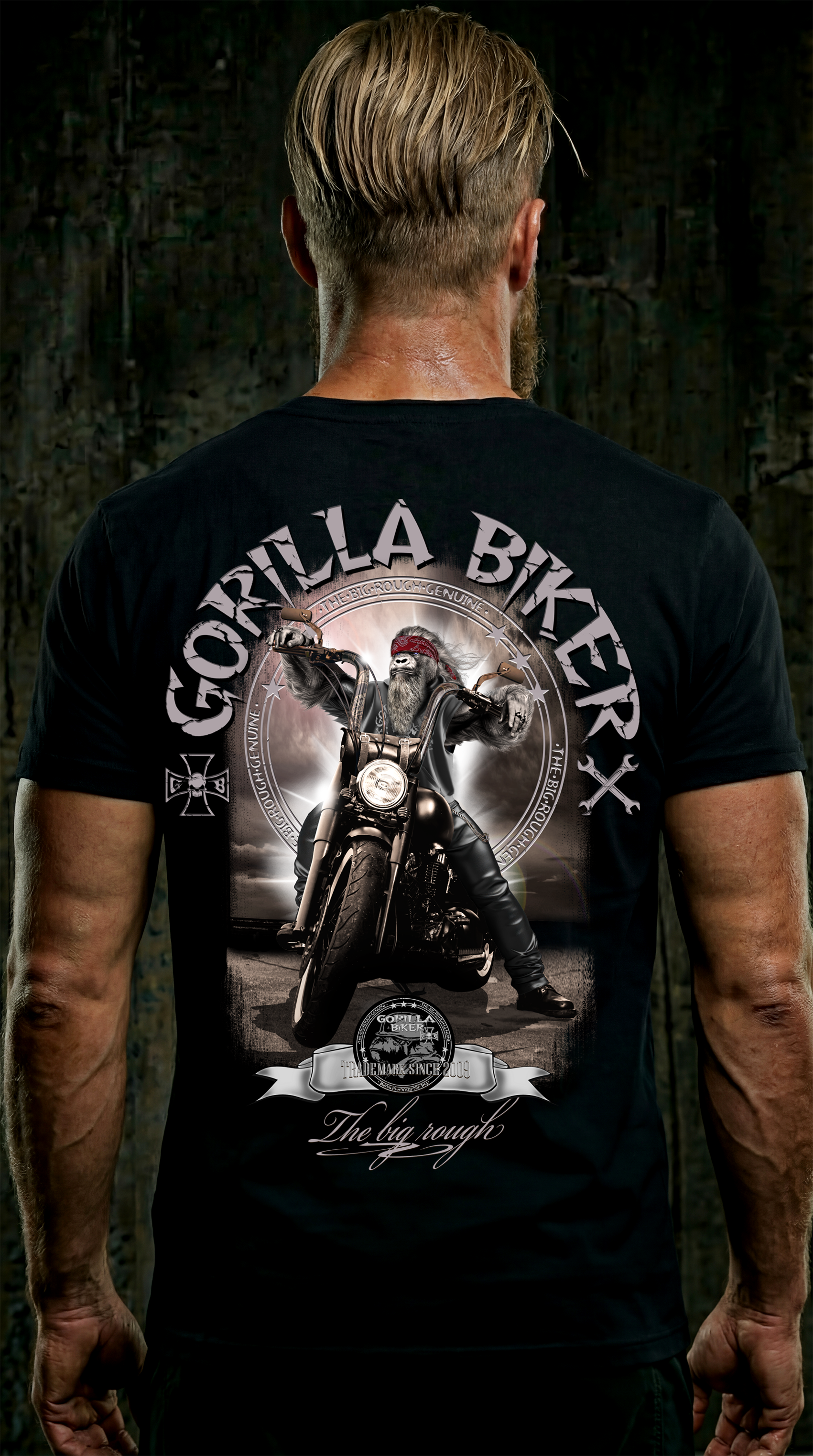 T-Shirt ( Gorilla Biker GB90 )
