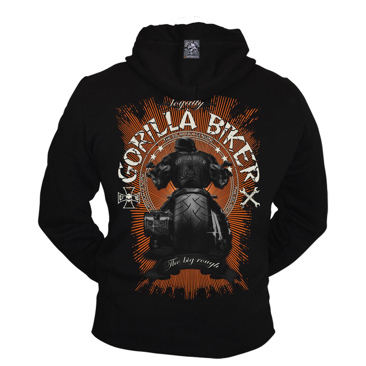 Gorilla Biker Herren Premium-Kapuzenjacke GBL44 „Limited Edition 2025“