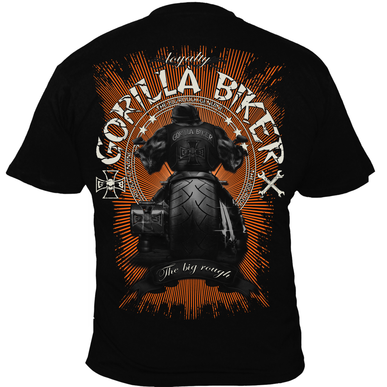 Limited Edition Herren T-Shirt 2025( Gorilla Biker GBL44 )