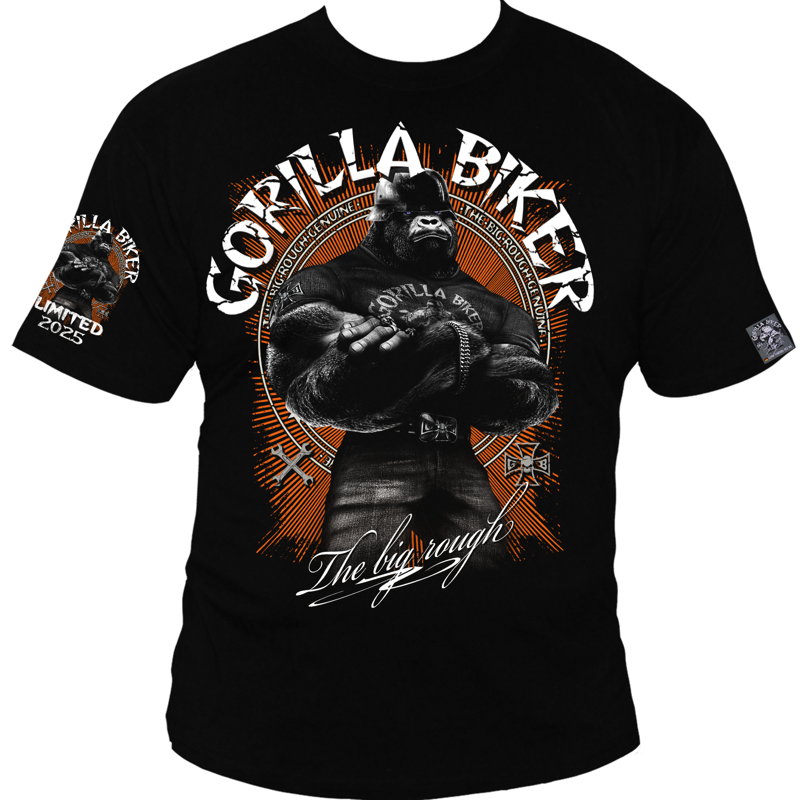Limited Edition Herren T-Shirt 2025( Gorilla Biker GBL44 )