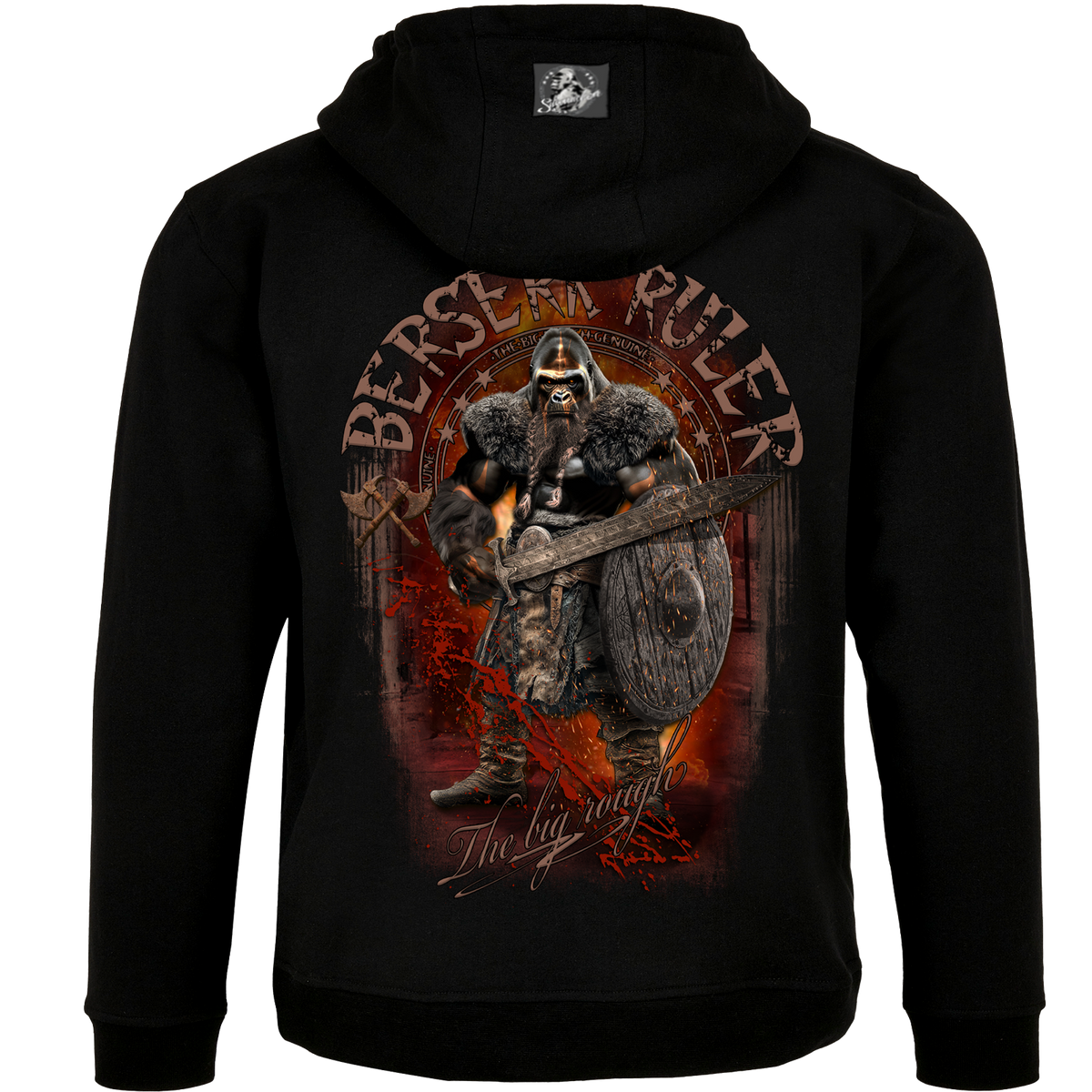 Silberrücken Herren-Hoodie SRBR2