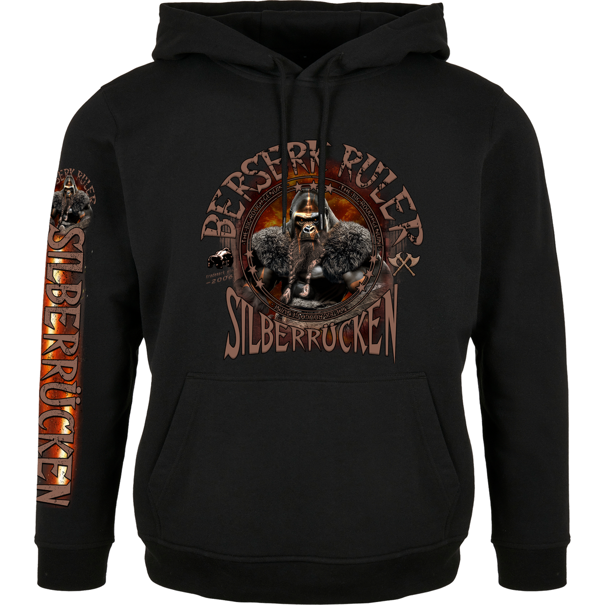 Silberrücken Herren-Hoodie SRBR2