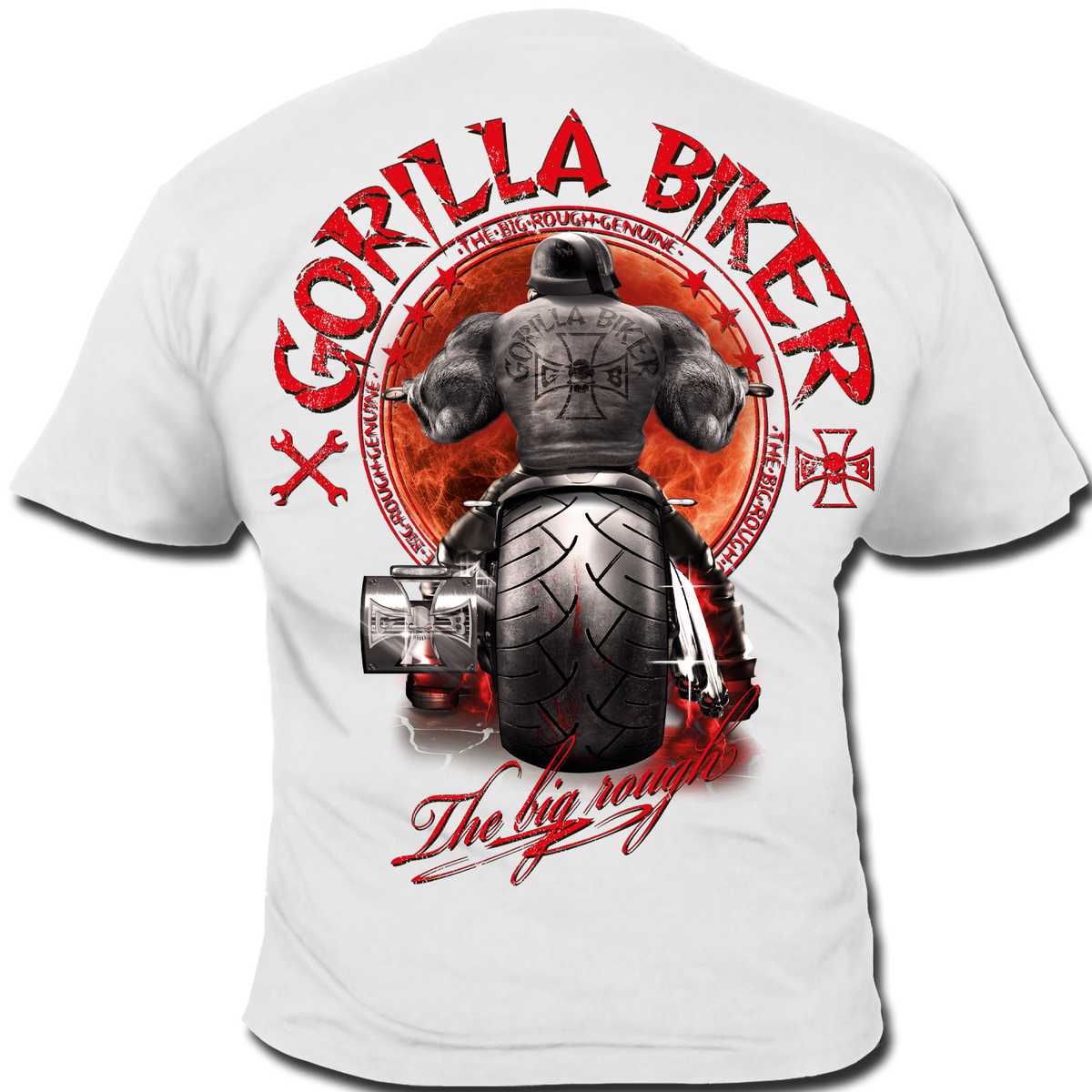 Gorilla Biker Limited Edition 2026 – Herren-T-Shirt GBLW3950