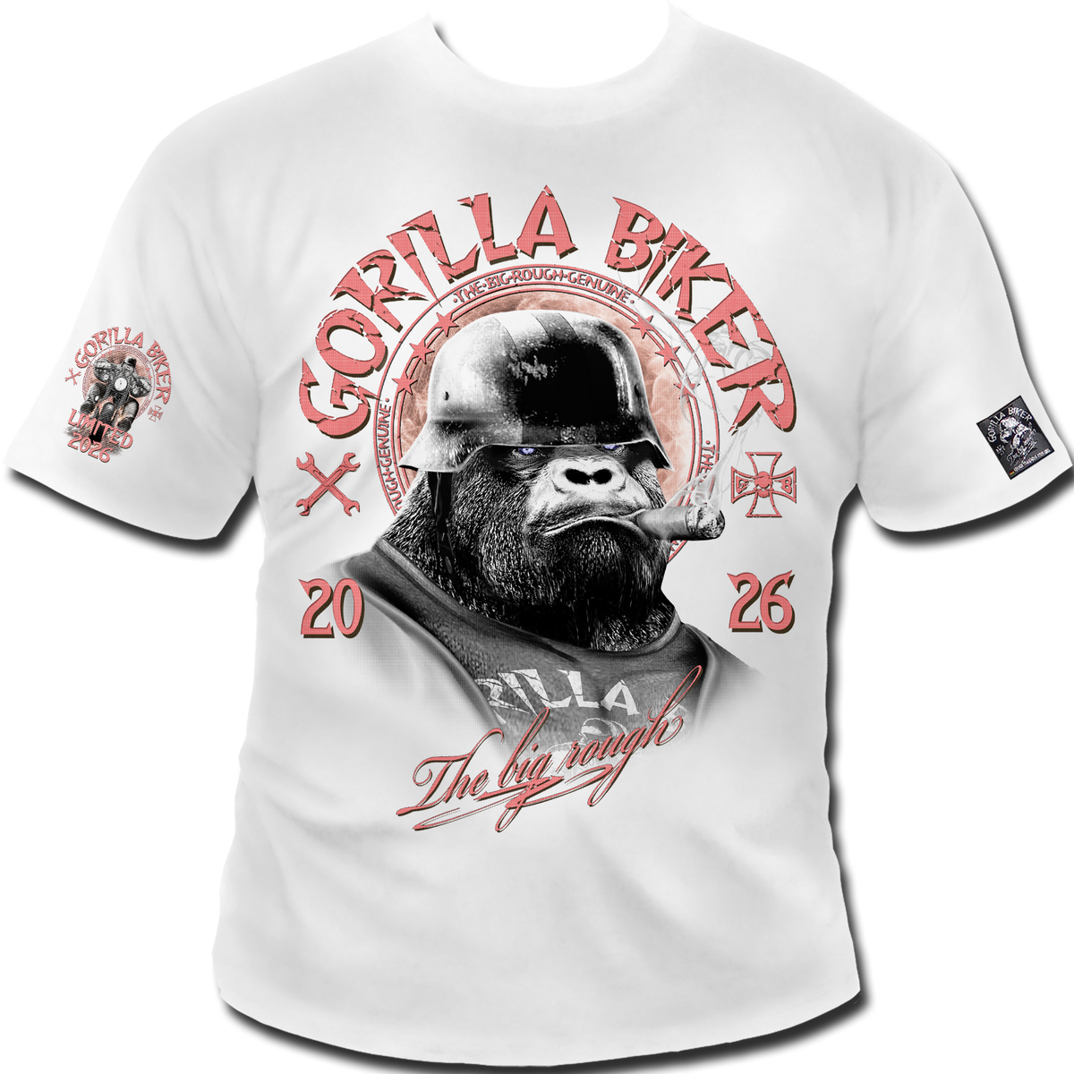 Gorilla Biker Limited Edition 2026 – Herren-T-Shirt GBLW3950