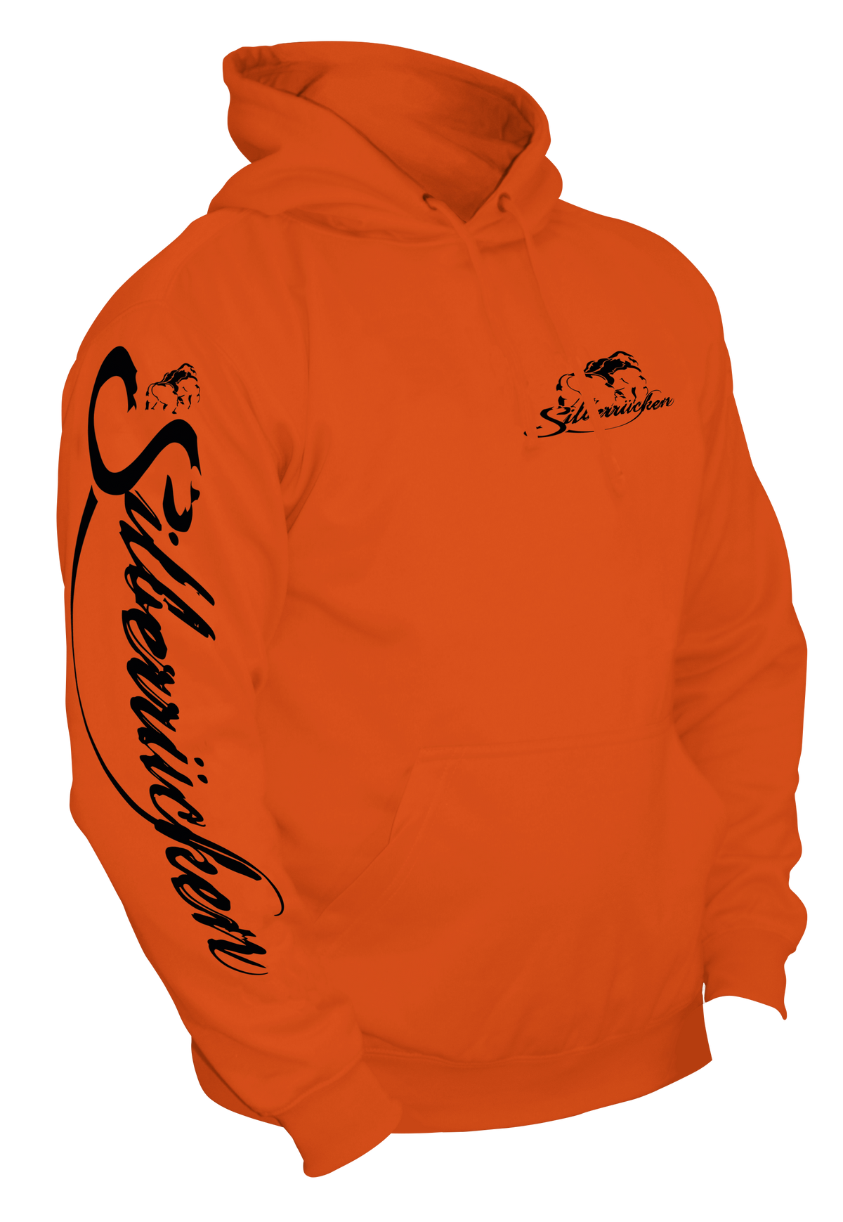 Silberrücken Neon-Hoodie SR101N „Grundmotiv“