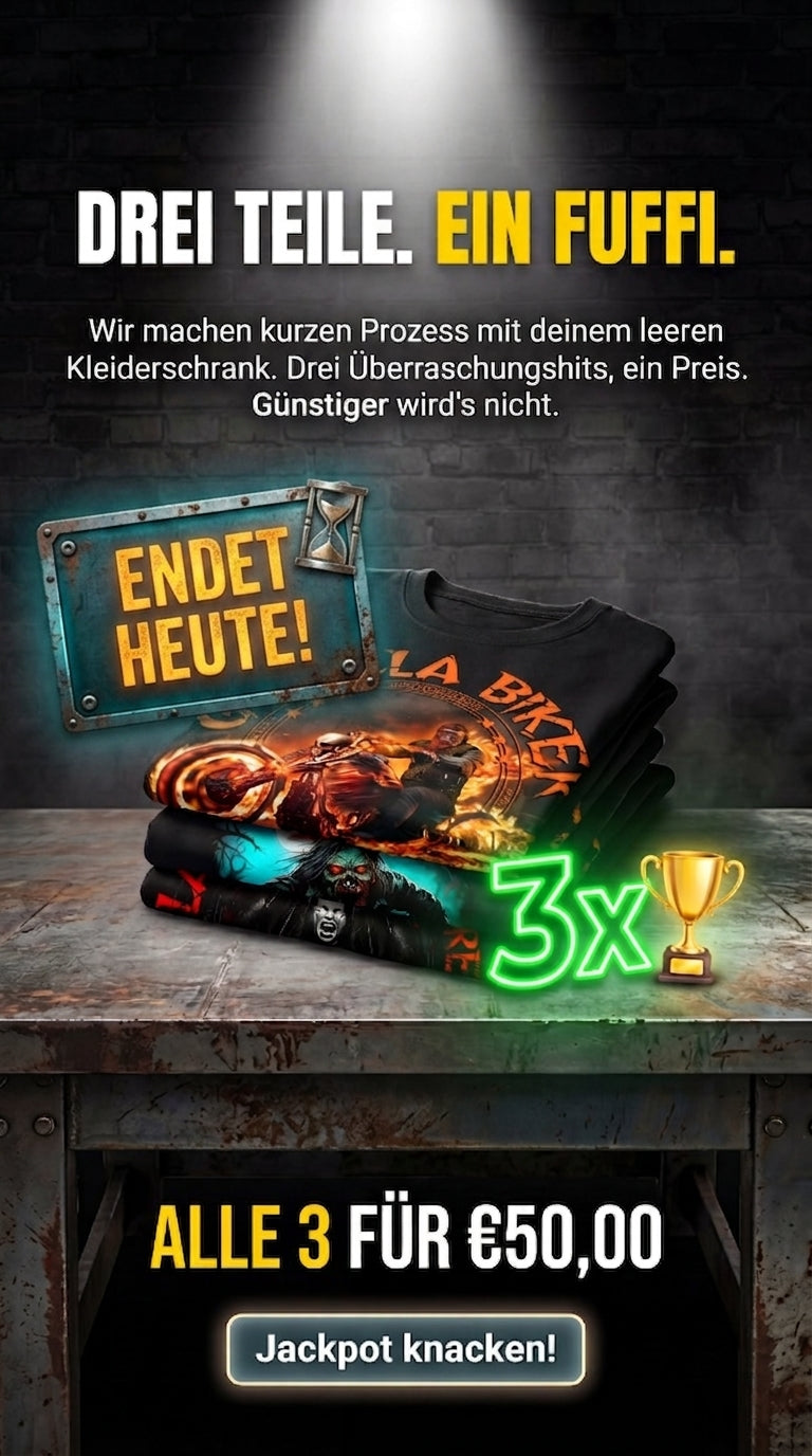 Mystery-Shirt Dreierpack