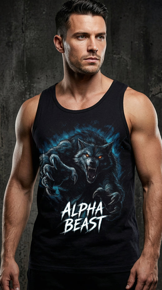 Steadfast Darkside Premium-Muskelshirt SFDS2 „Alpha Beast“