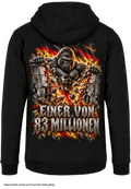 Gorilla Blood Hoodie BL10 „Einer von 83 Millionen“