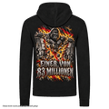 Gorilla Blood Herren Premium-Kapuzenjacke BL10 Einer von 83 Millionen