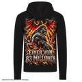 Gorilla Blood Herren Premium-Kapuzenjacke BL11 Einer von 83 Millionen Adler