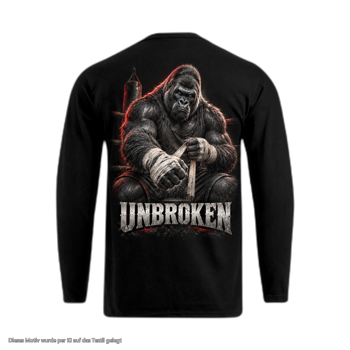 Gorilla Blood Longsleeve BL2 Unbroken Rücken Motiv