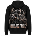 Gorilla Blood Herren Premium-Kapuzenjacke BL6 Break Free