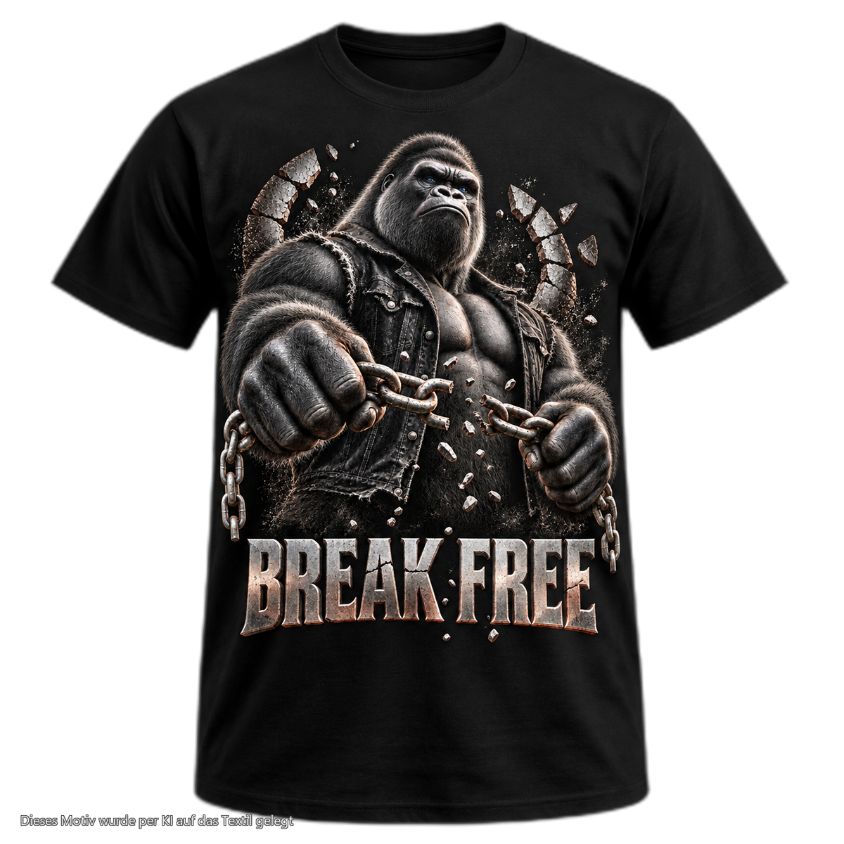 Gorilla Blood T-Shirt BL6 Break Free Front Motiv