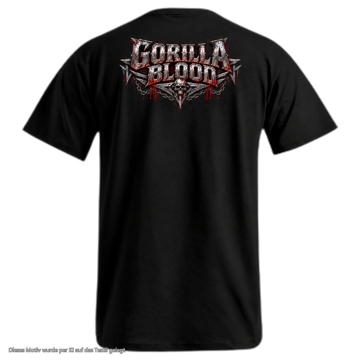 Gorilla Blood T-Shirt BL6 Break Free Rücken Logo