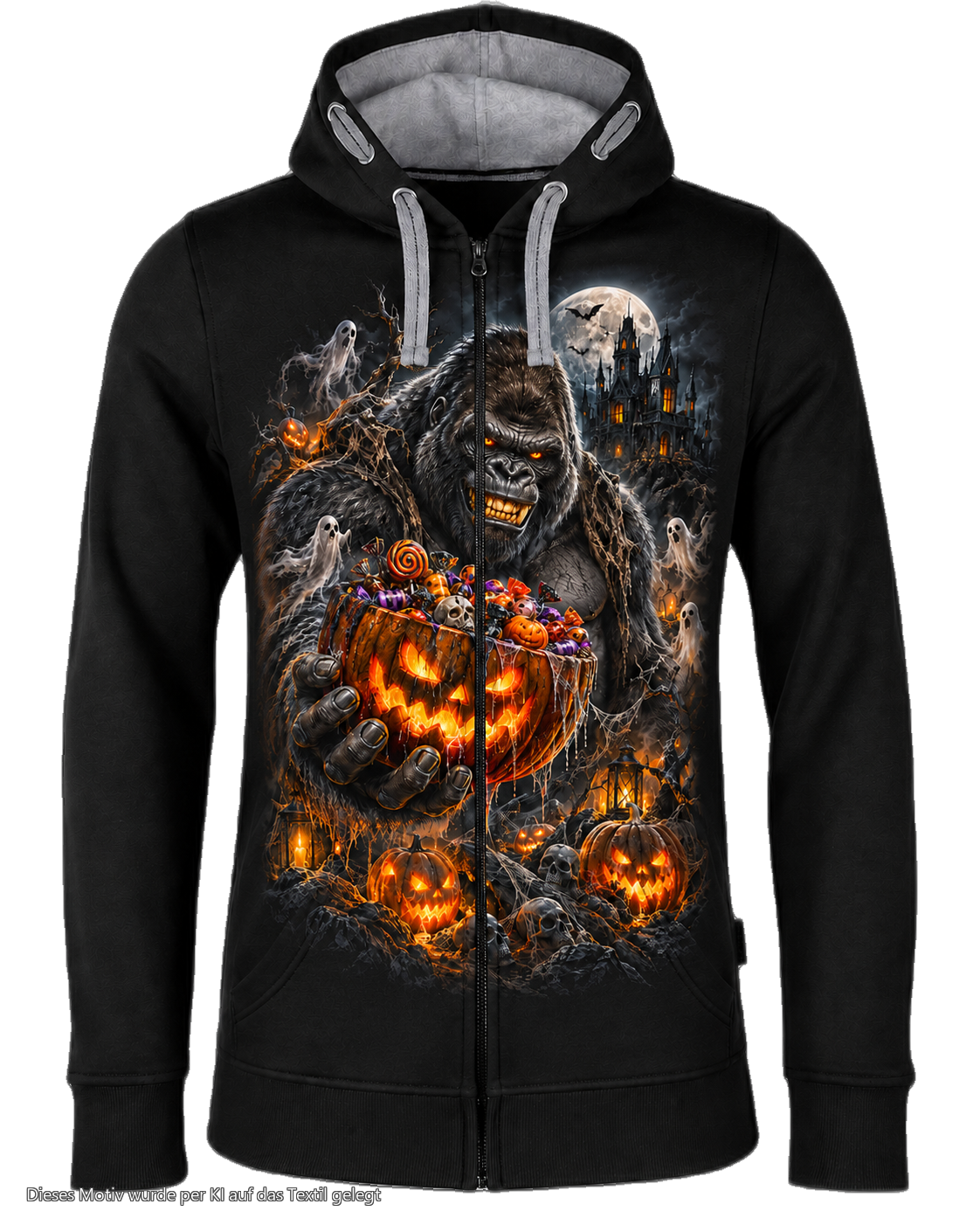 Gorilla Blood Premium-Kapuzenjacke BLHS2 Front