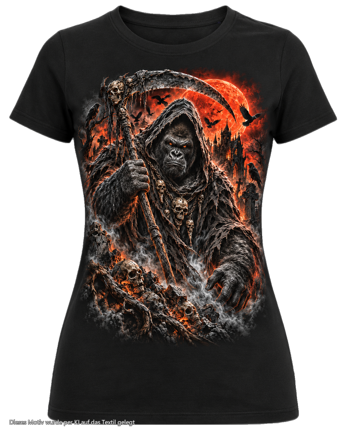 Gorilla Blood Damen-T-Shirt BLHS5 Front