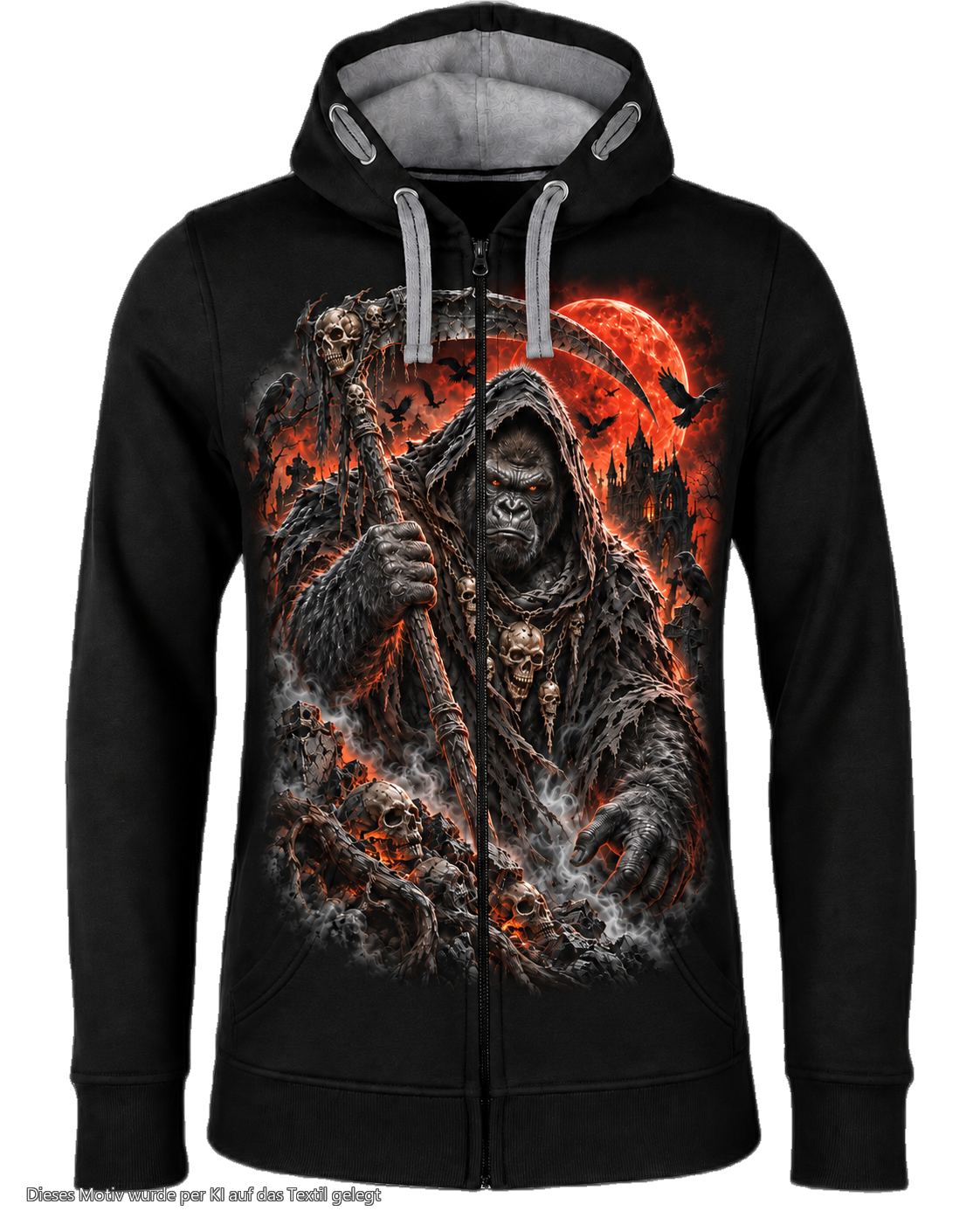 Gorilla Blood Premium-Kapuzenjacke BLHS5 Front
