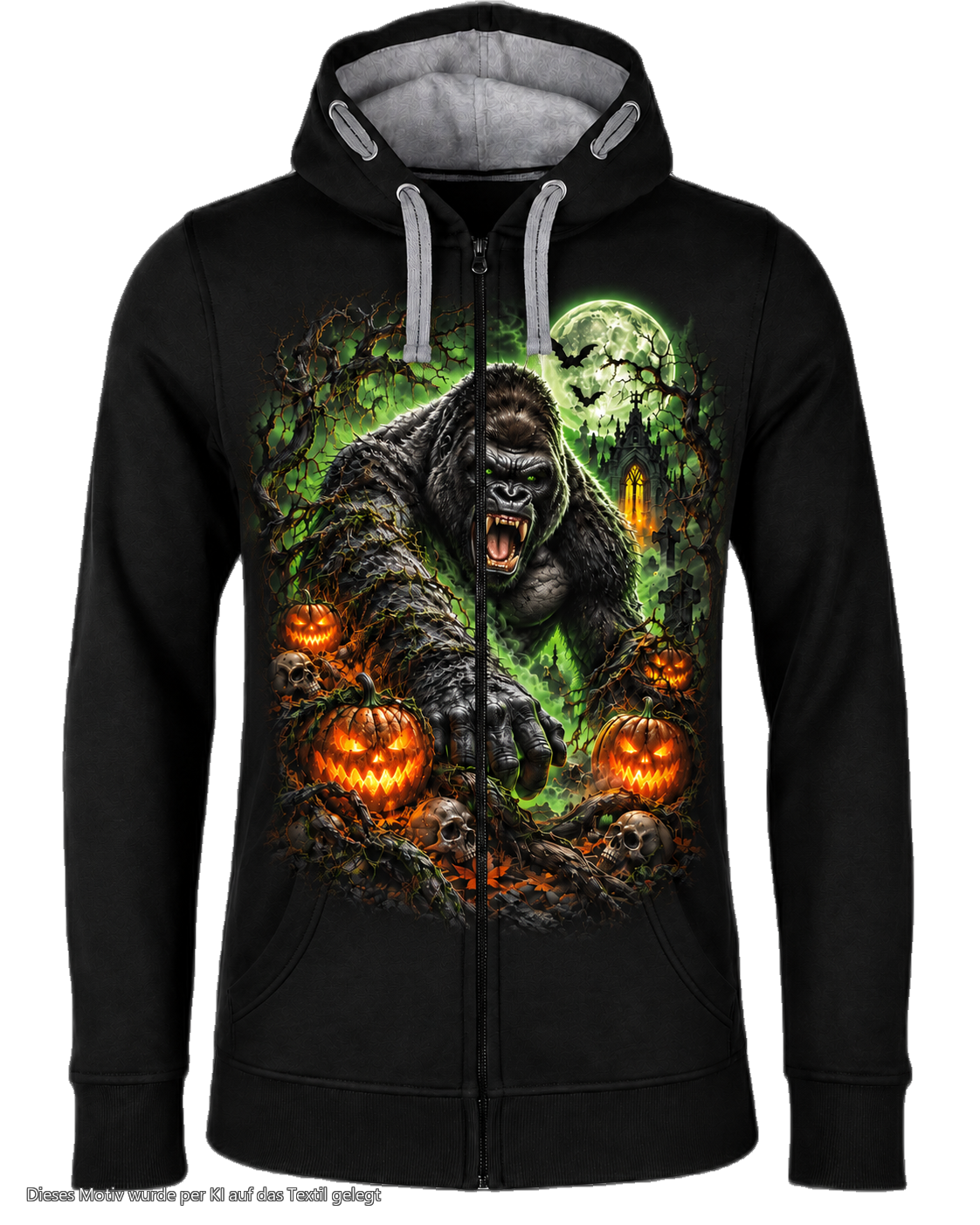 Gorilla Blood Premium-Kapuzenjacke BLHS6 Front
