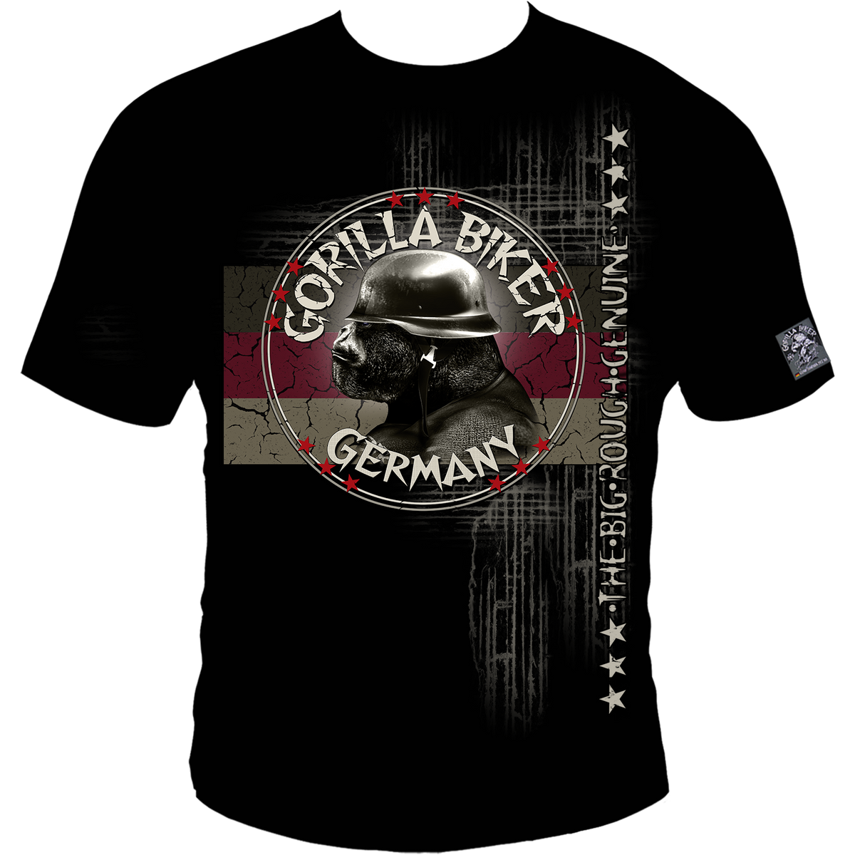 Gorilla Biker Herren-T-Shirt GBGB „Germany“