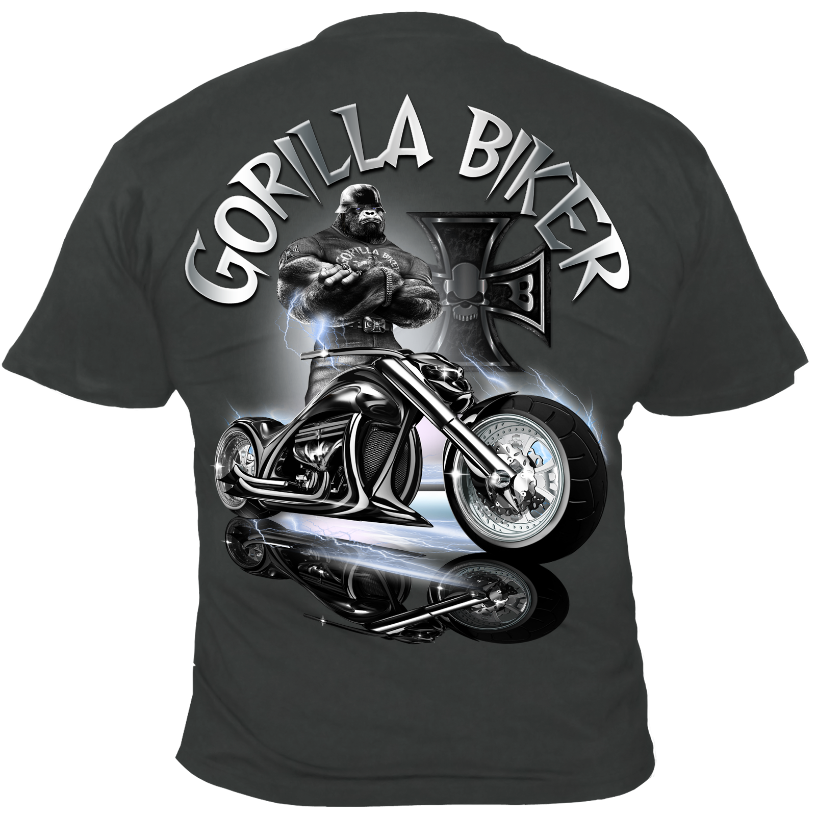 T-Shirt ( GB18 Gorilla Biker  )