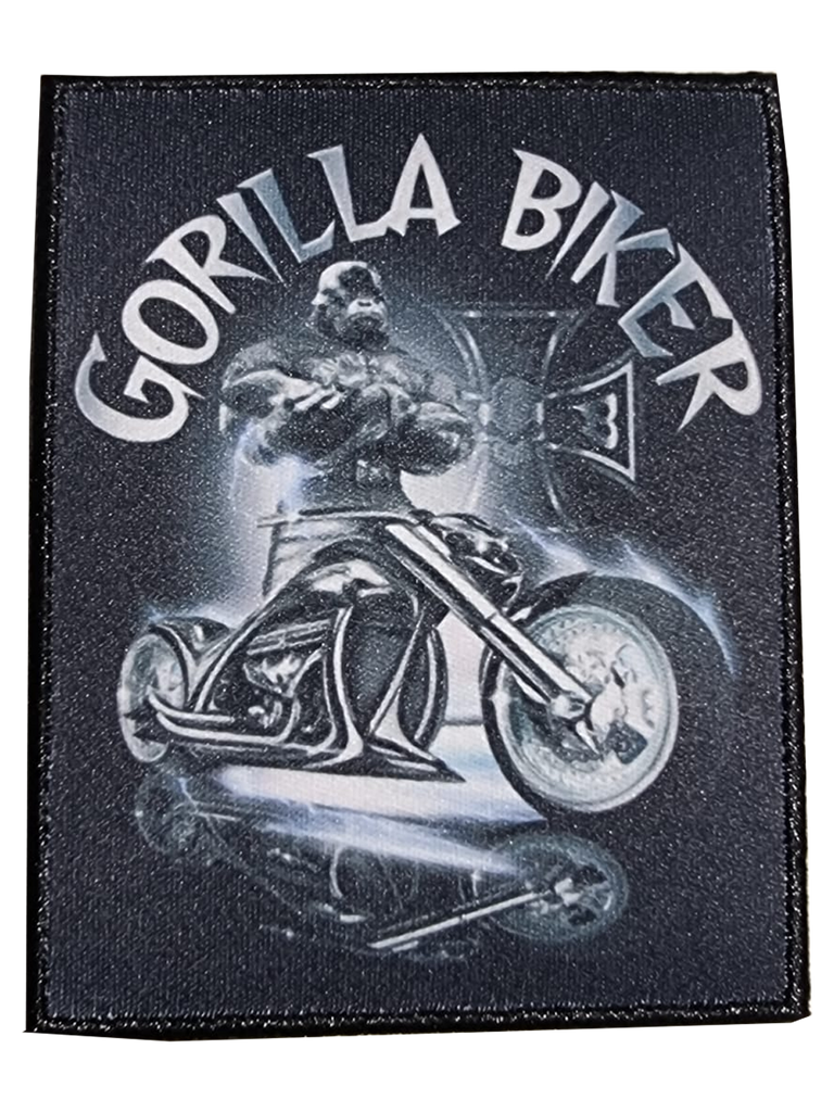 Gorilla Biker Patch ( GB18 )