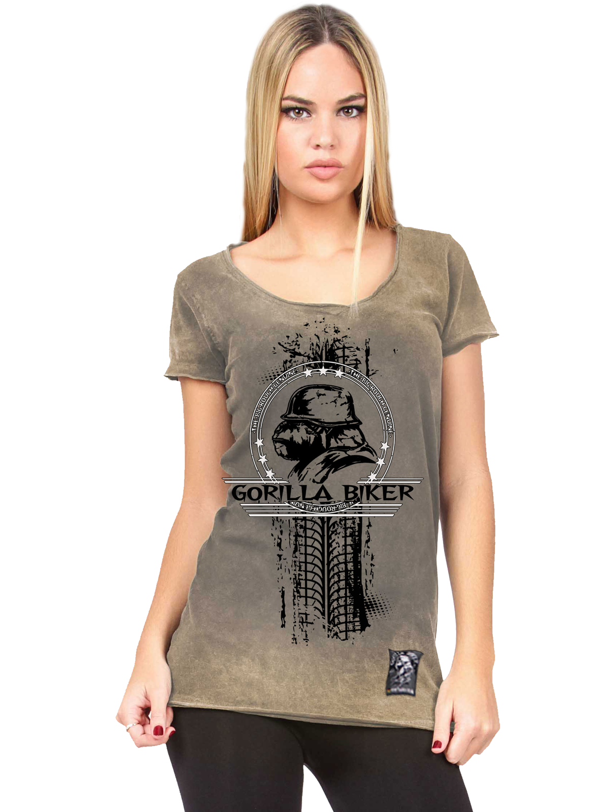 Gorilla Biker Damen-Vintage-Shirt GB24V