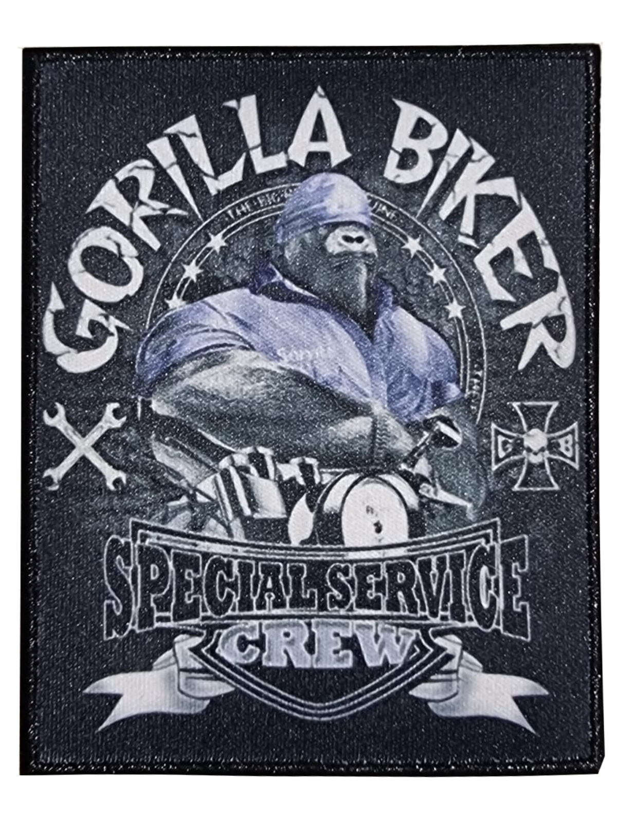 Gorilla Biker Patch ( GB26 )