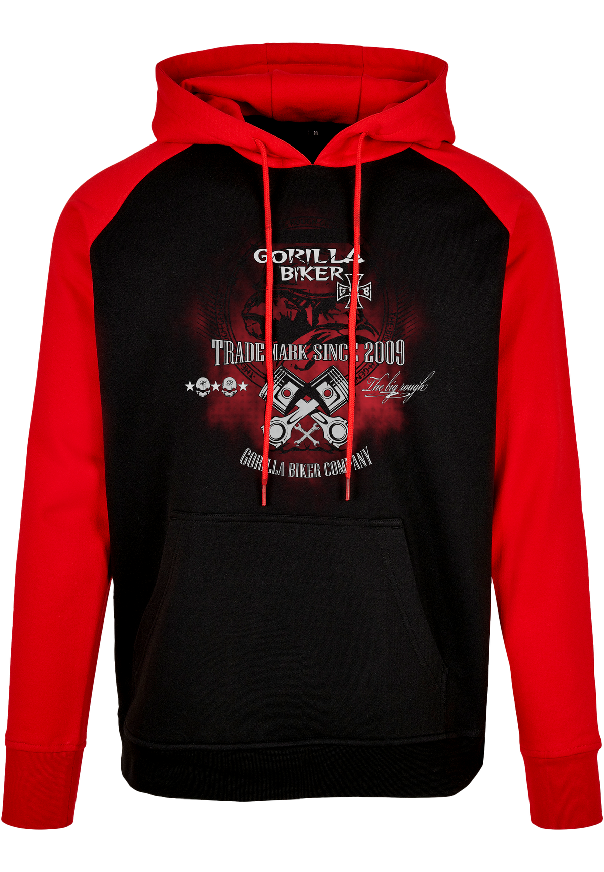 Gorilla Biker Herren-Hoodie GB40 „Big Wheel“