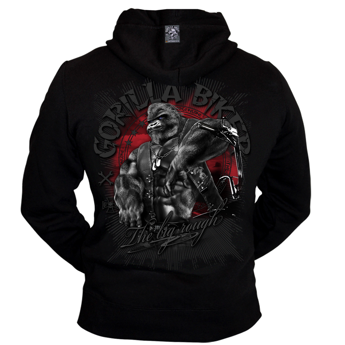 Gorilla Biker Herren Premium-Kapuzenjacke GB45 „Roadstop“