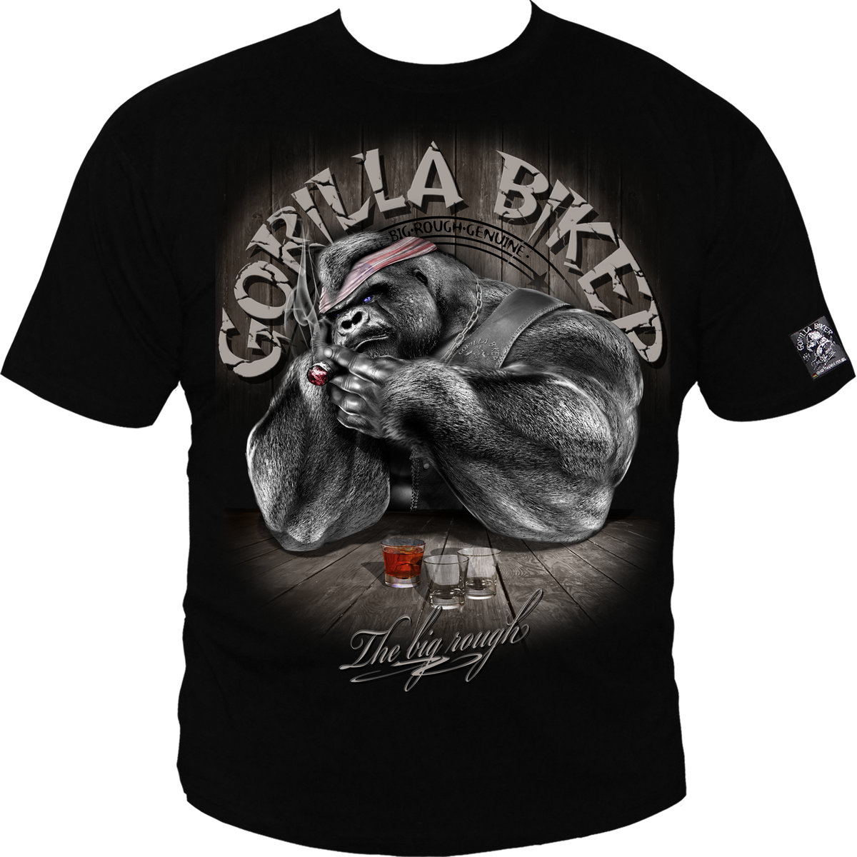 Gorilla Biker T-Shirt GB46 „Bulls Plan“