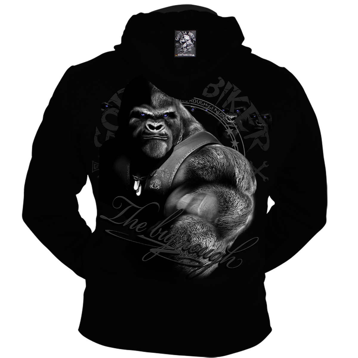 Gorilla Biker Herren Premium-Kapuzenjacke GB47