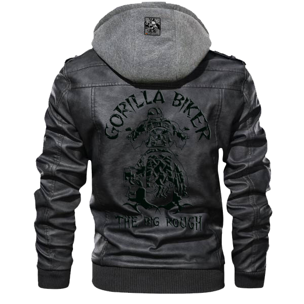 *Vorverkauf* Lederjacke "Rock" ( Gorilla Biker GB5 )