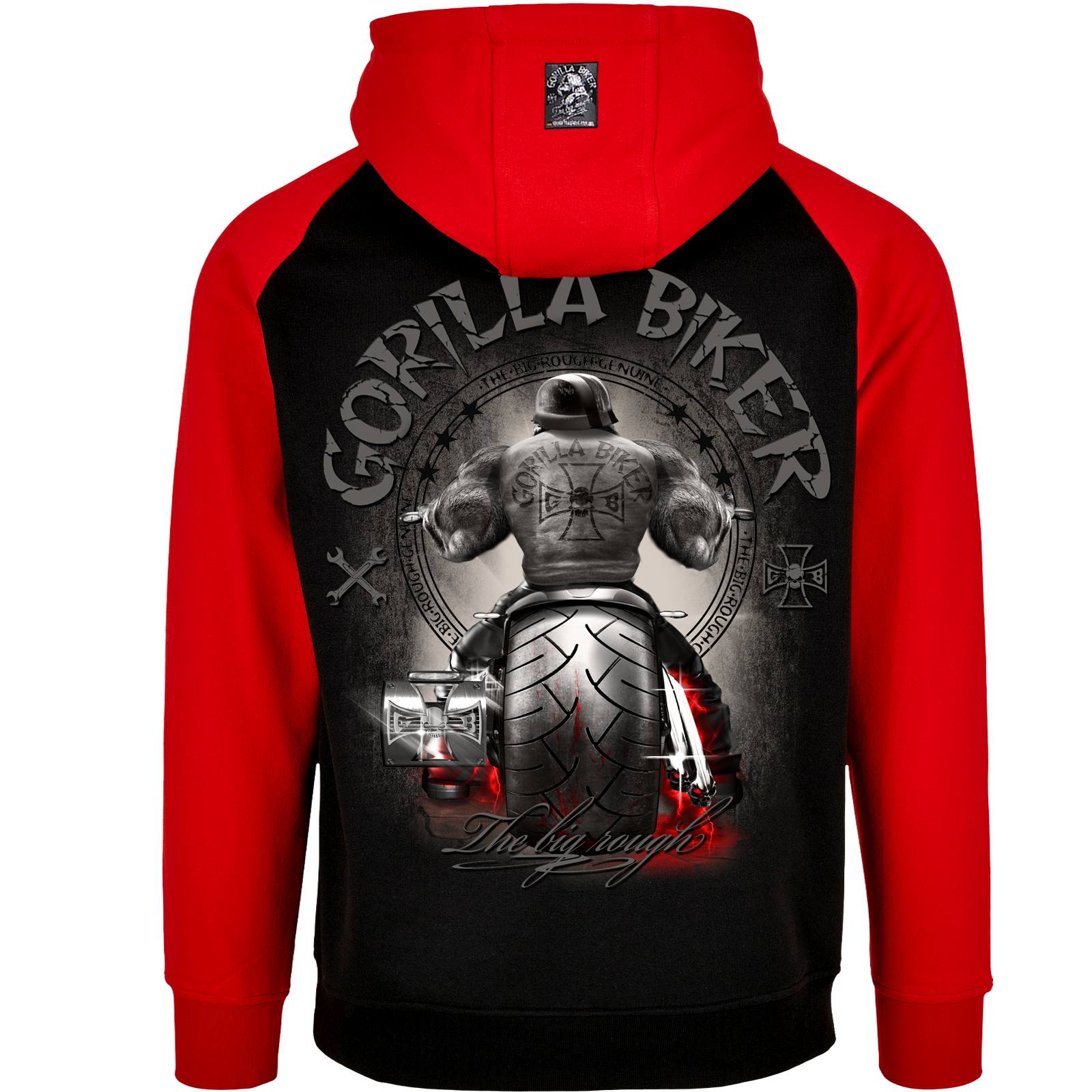 Hoodie ( Gorilla Biker GB50 Big Wheel)