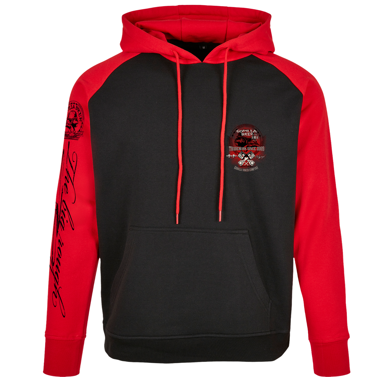 Gorilla Biker Herren-Hoodie GB50 „Big Wheel“
