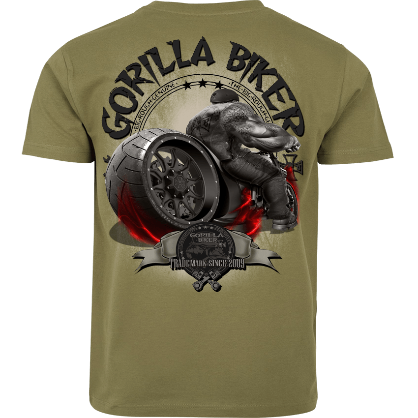T-Shirt ( GB51 Gorilla Biker Burnout )