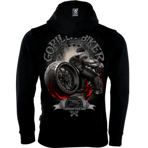 Gorilla Biker Herren Premium-Kapuzenjacke GB51