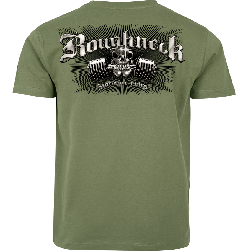Roughneck T-Shirt MR52 „Gainz“ – Frontdruck