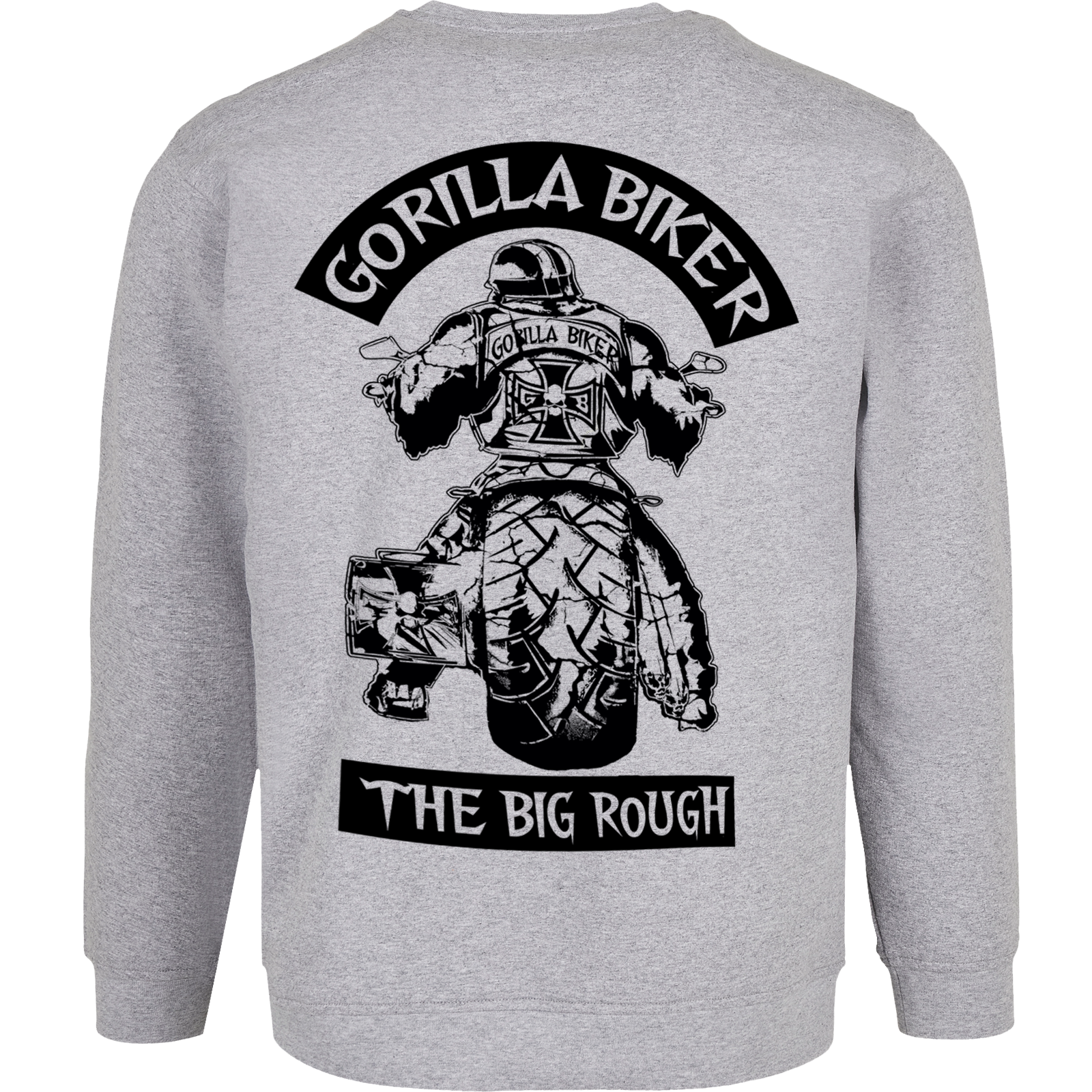 Premium Sweatshirt ( Gorilla Biker GB5F Big Wheel )