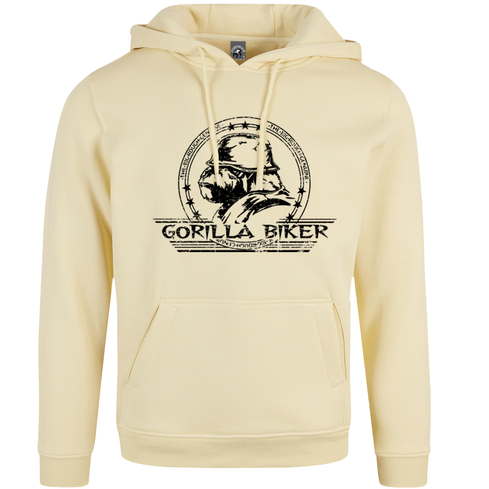 Hoodie ( Gorilla Biker GBF Logo Flock  )