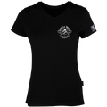 Gorilla Biker Damen-V-Neck-T-Shirt GB5SG „Big Wheel“