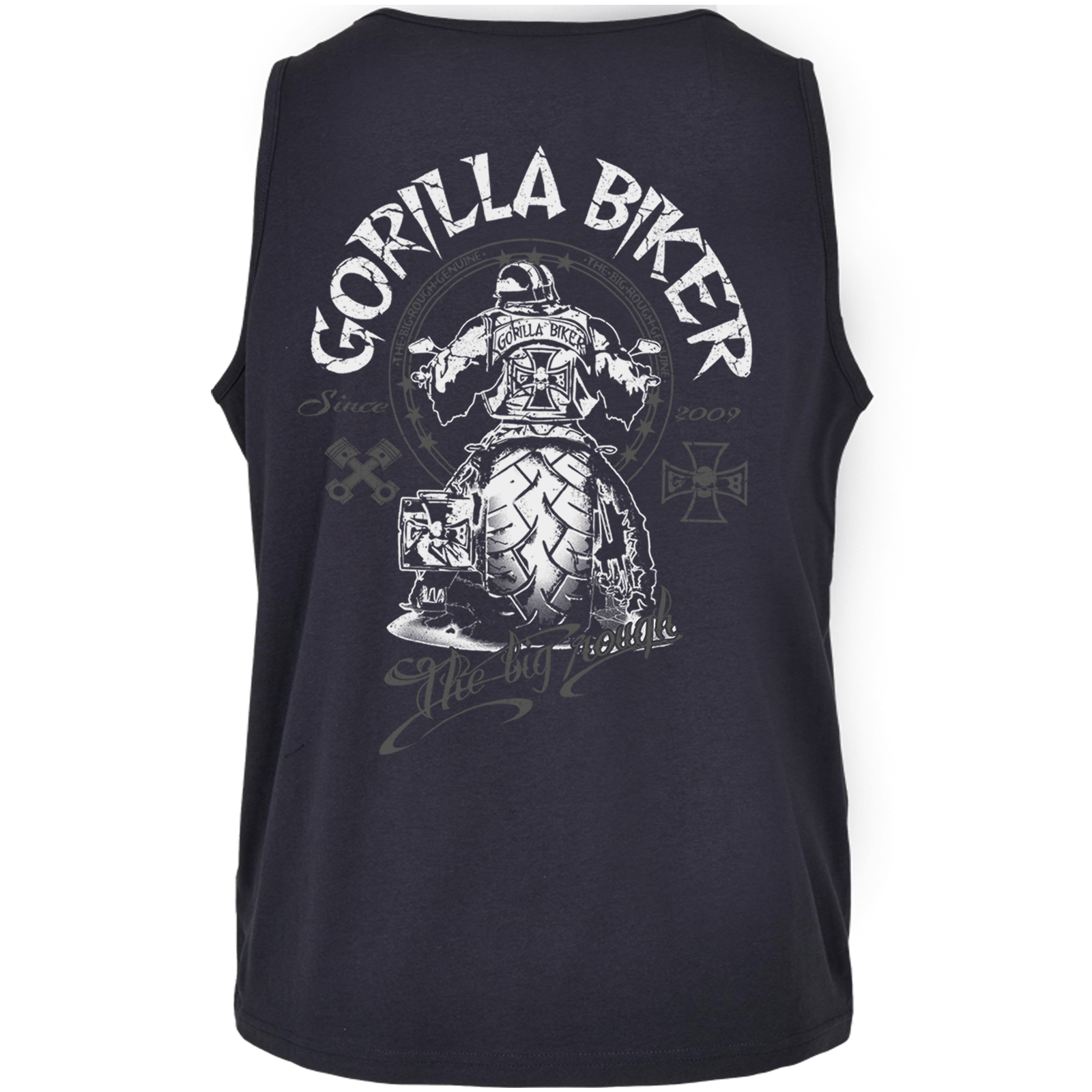 Herren T-Shirt ( GBGB Gorilla Biker Germany ) – Silberrücken E.K - Foto 7