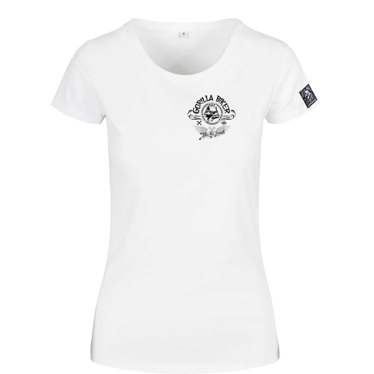 Gorilla Biker Damen-T-Shirt GB5SS „Big Wheel“