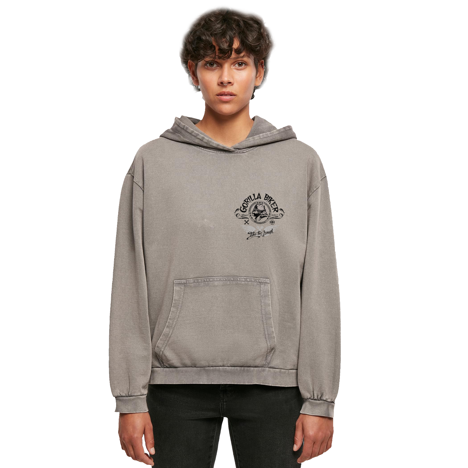 Big hoodie women's sales